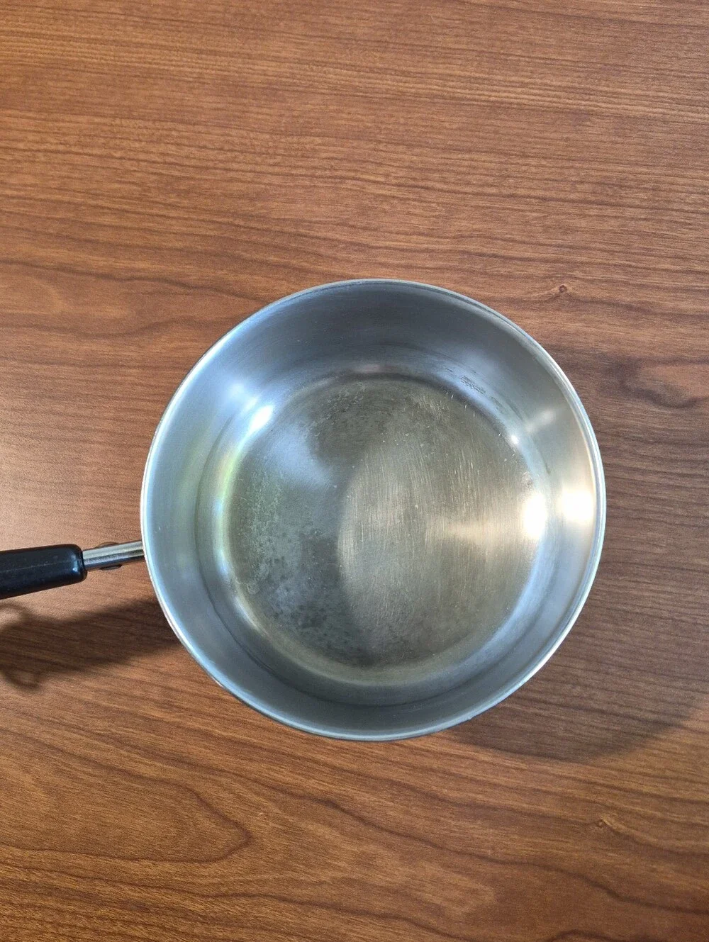 Vintage Revereware Copper Bottom -79 1 Qt Saucepan w/Lid Made in Clinton, IL USA